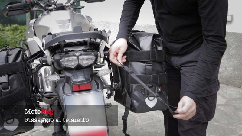 MotoBag - Fissaggio telaietto