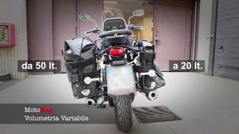 MotoBag - Volumetria Variabile
